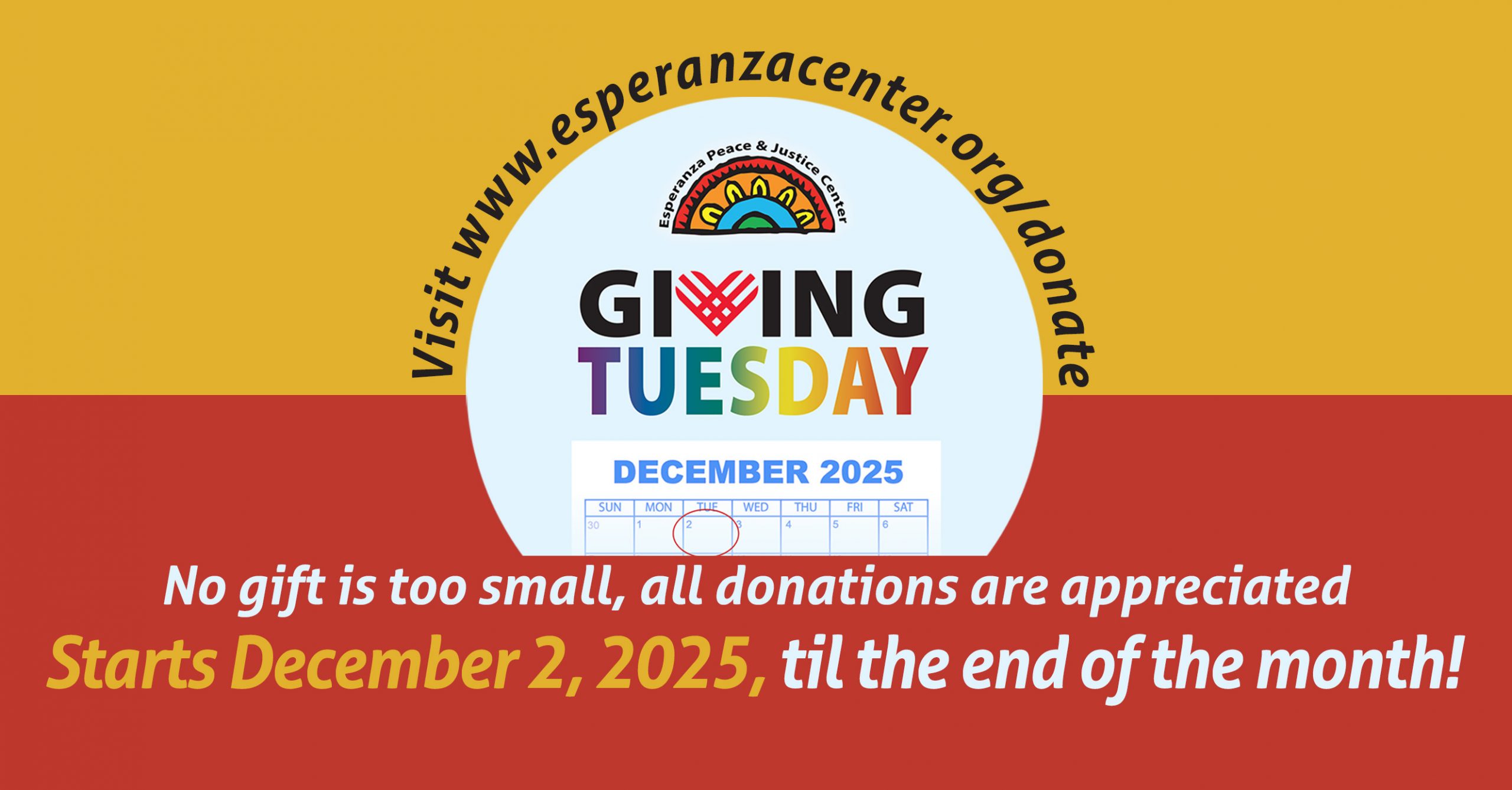Giving Tuesday 2025