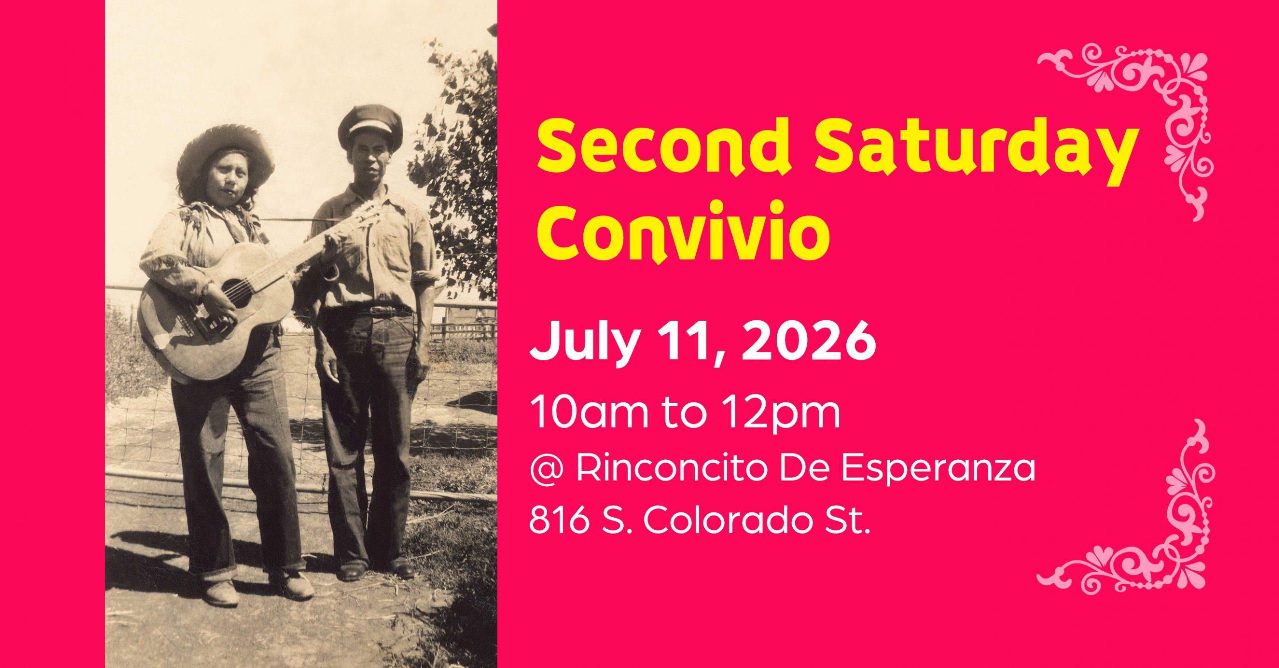 Second Saturday Convivio