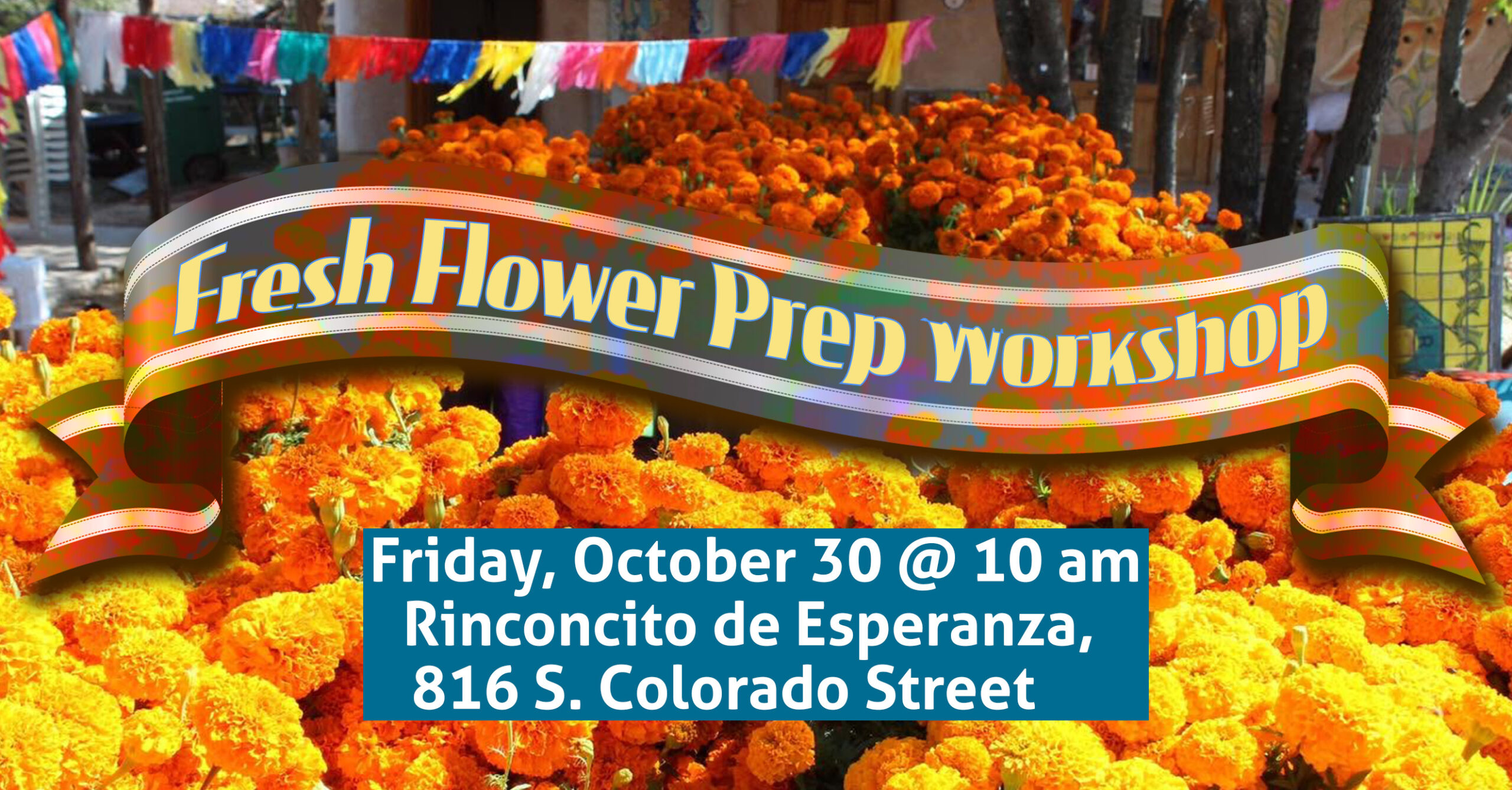 Fresh Flower Workshop