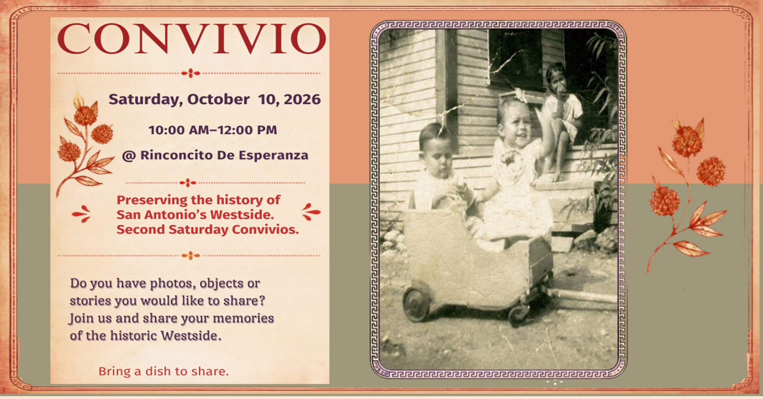 Second Saturday Convivio